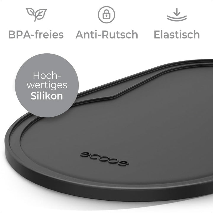 ecooe Silikon Abtropfmatte NUR für SodaStream Crystal 2.0 Trockenmatte Unterlage Abtropfschale Zube