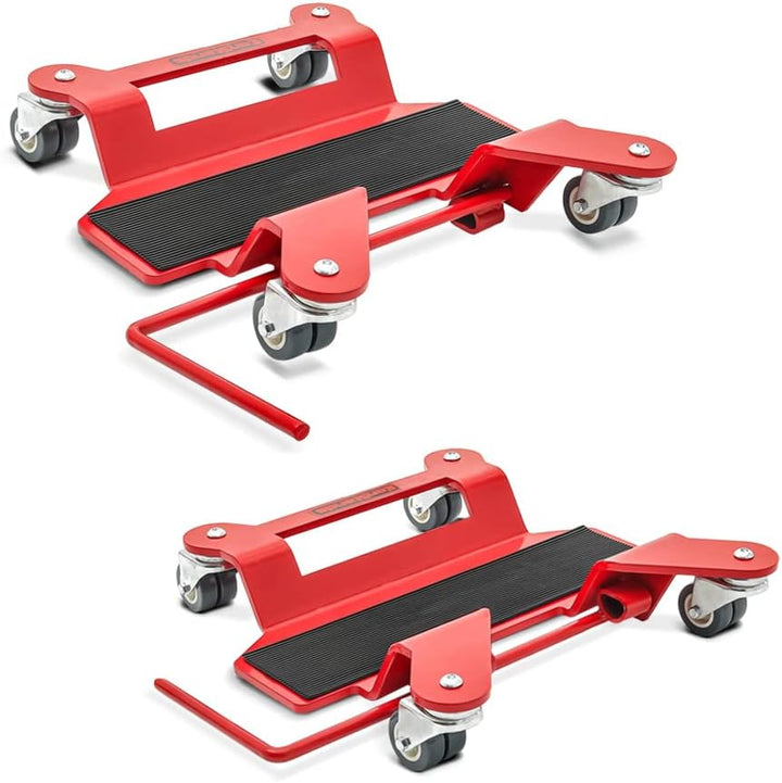 ConStands Central Mover - Motorrad Rangierhilfe für Honda @ 125/150,Africa Twin XRV 650/750,Black Wi