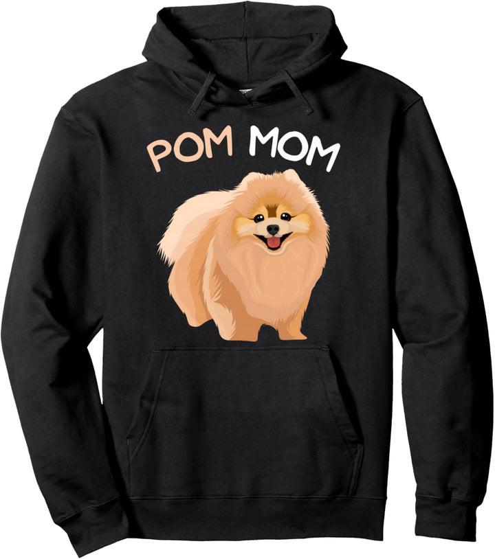 Pomeranian Pom Mom Zwergspitz Mama Frauchen Pullover Hoodie