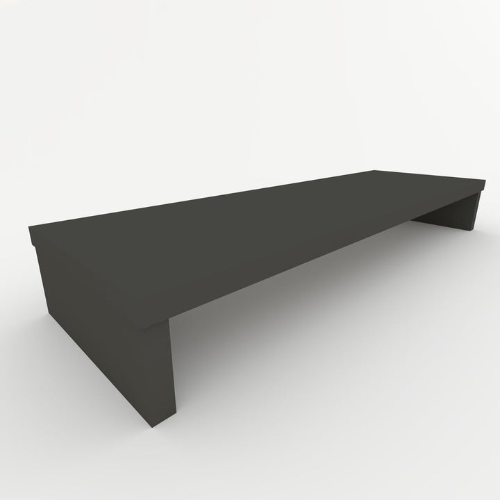 Henor Riser-Halterung für TV aus FSC® Holz 110 x 35 x 15 cm Graphit. Unterstützt 60 kg. 110x35x15 Gr