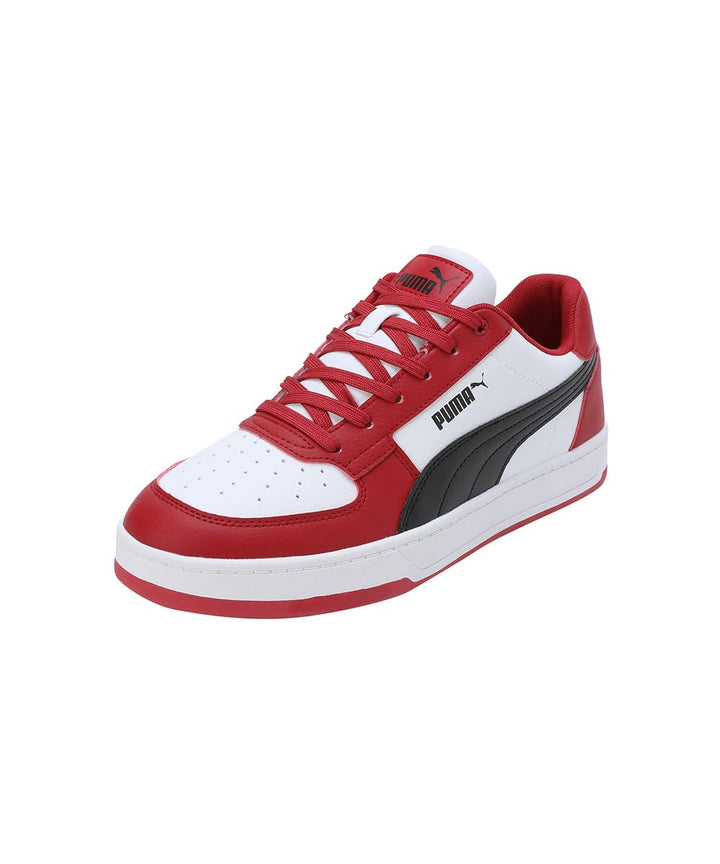 PUMA Unisex Caven 2.0 Sneaker 42 EU Club Red Puma White Puma Black, 42 EU Club Red Puma White Puma B