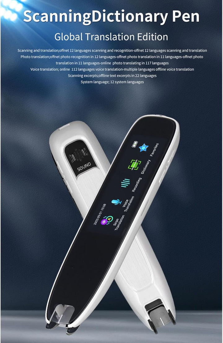 Scan Reading Pen International Edition, 13 Sprachen Smart Scan Reader Pen, Integrierte Aufnahmefunkt