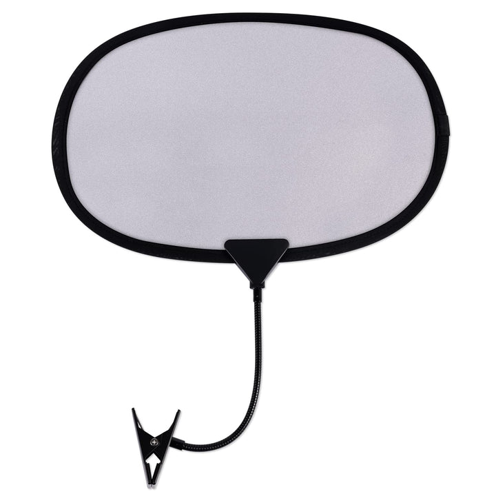 TOYMIS Laptop Sonnenschutz mit Clip, 45x30cm Flexibel & Faltbar Sonnenblende für Laptop Hitzeschild