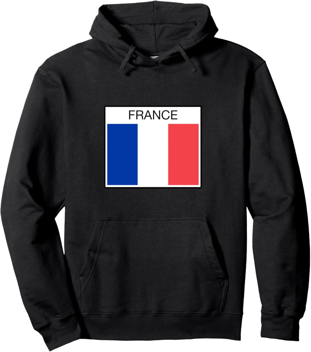 Frankreich Flagge - Kultur und Menschen Pullover Hoodie