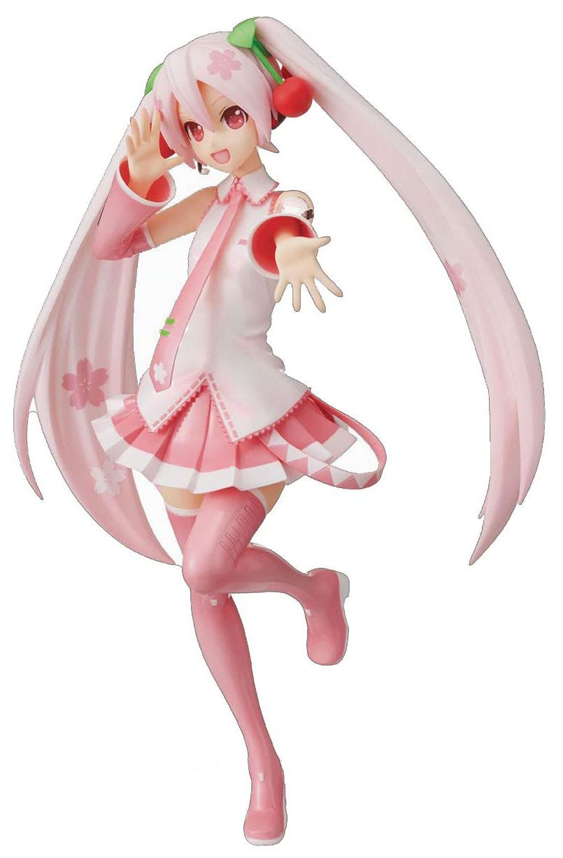 SEGA GOODS Hatsune Miku Sakura Miku Ver. 3 Statuette 21 cm