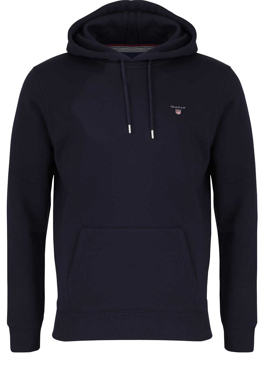 GANT Herren Sweat Hoodie ORIGINAL Kapuzenpullover Evening Blue S, Evening Blue S