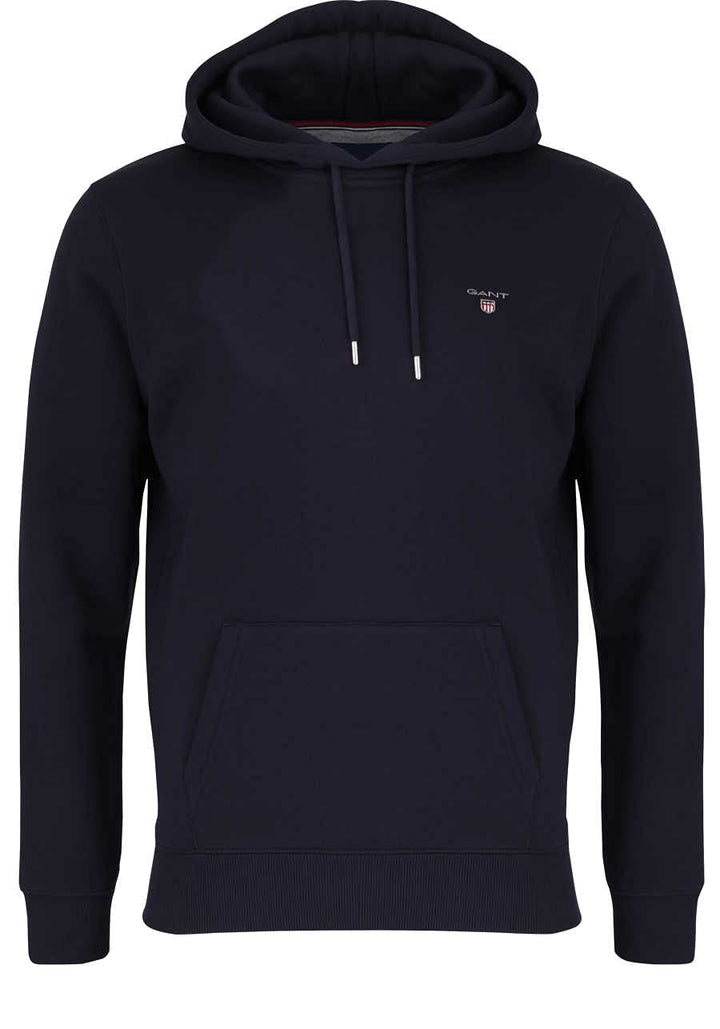 GANT Herren Original Sweat Hoodie ORIGINAL Kapuzenpullover Evening Blue M, Evening Blue M