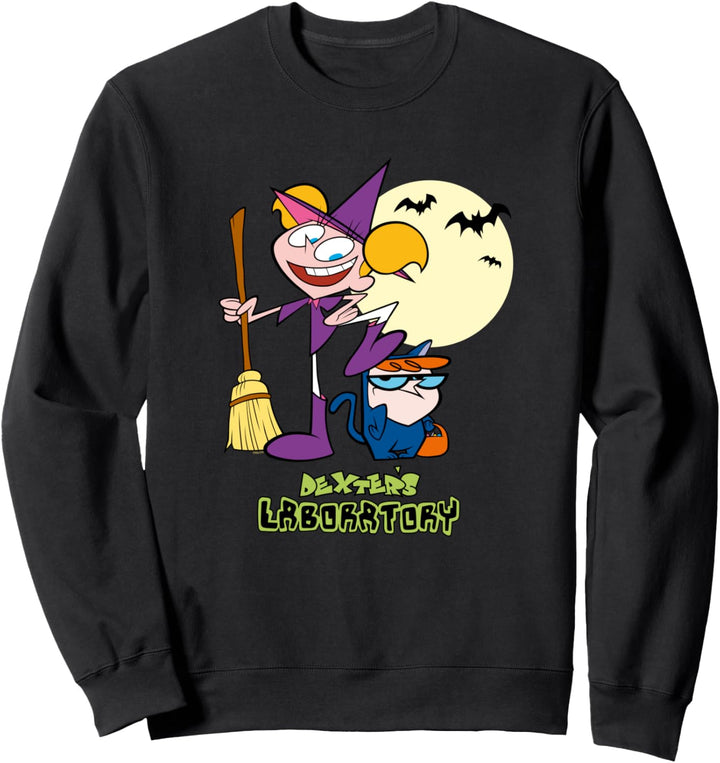 CN Dexter's Laboratory Halloween Dexter and Deedee Sweatshirt