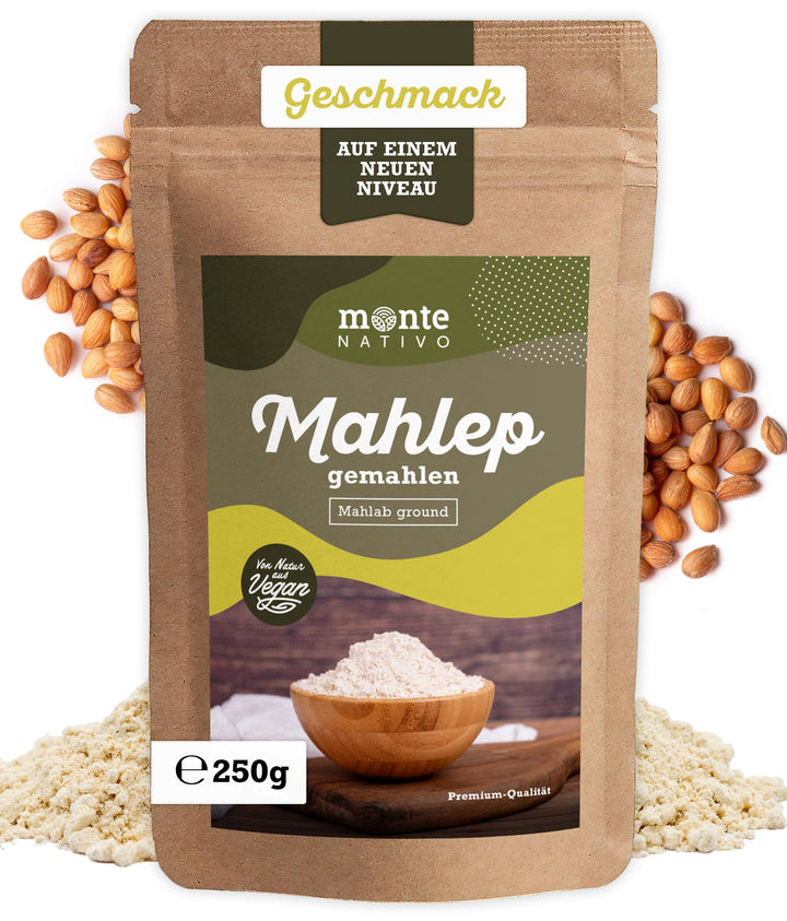 Mahlep gemahlen Monte Nativo (250g) - Mahleb - Mahlepi - Mahlab - Schonend getrocknete und gemahlene