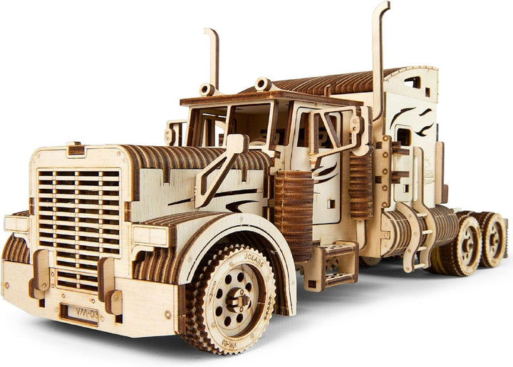 UGEARS LKW-Bausatz – Schweres Jungen-LKW-Modell als Geschenk zum Vatertag – Miniatur-Sperrholz-DIY-M