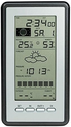 Technoline WS 9040-IT klassische Wetterstation mit Temperaturanzeige, Vorhersage von Wettersituation