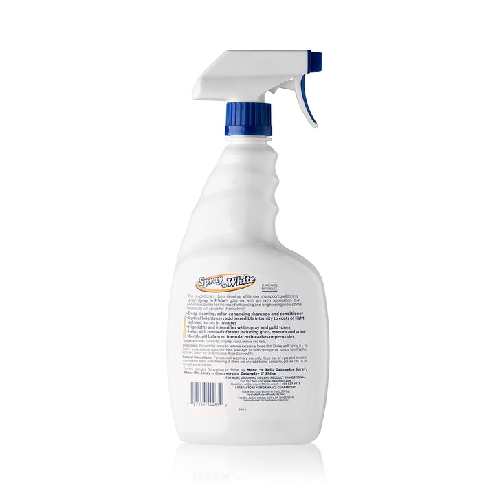 Mane 'n Tail Mane N Schwanz Spray N White Shampoo - 32 oz - Clear, Unisex, MNT0100