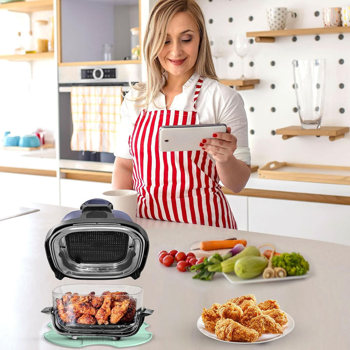Airfryer Zubehör, kompatibel mit Ninja CRISPi Pro FN101EU – für Air Fryer/Heissluftfritteuse: Siliko