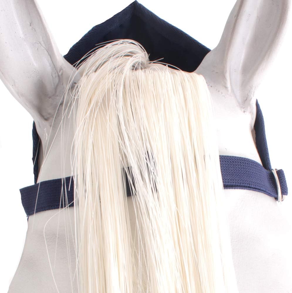 Bucas Sweet Itch Full Neck Fly Rug 6ft3 Silver Blue, 140