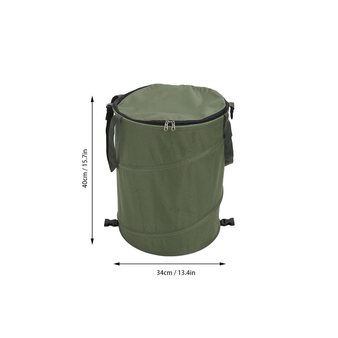 Sxhlseller Zusammenklappbarer Mülleimer für Camping – 10 Gallonen/37 L, Zusammenklappbarer Mülleimer