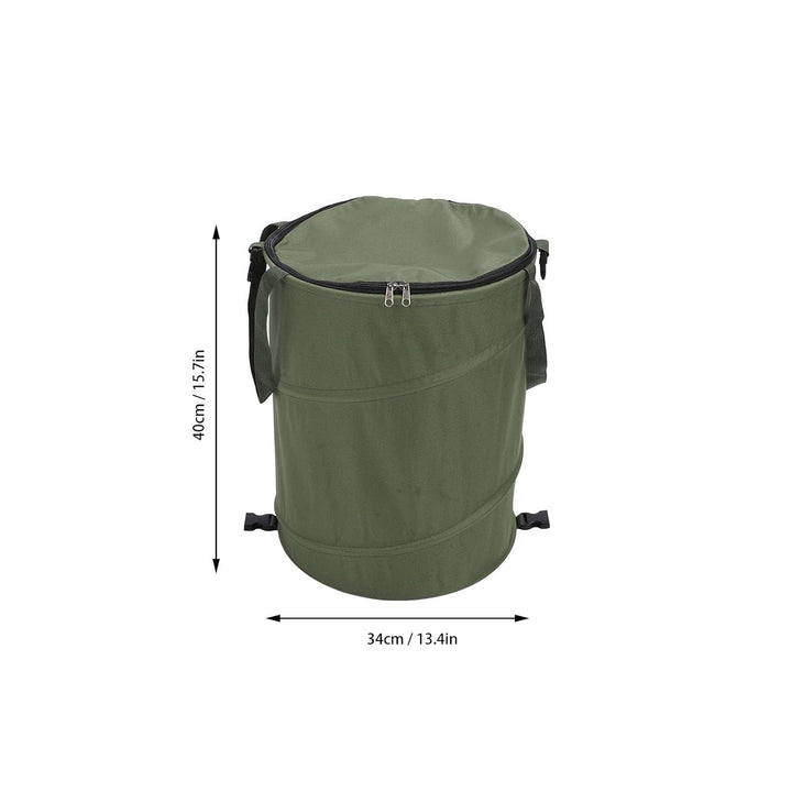 Sxhlseller Zusammenklappbarer Mülleimer für Camping – 10 Gallonen/37 L, Zusammenklappbarer Mülleimer