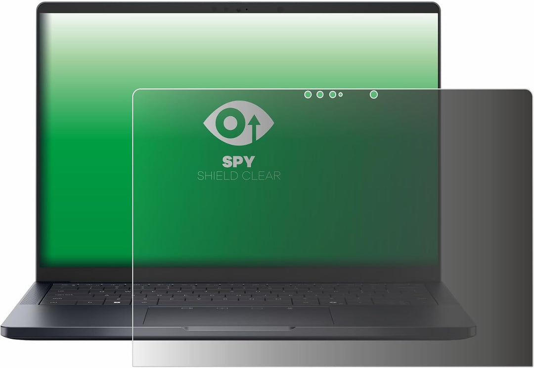 upscreen Anti-Spy Blickschutzfolie für Dell Pro 14 Premium PA14250 Touch Made in Germany, Privacy Di