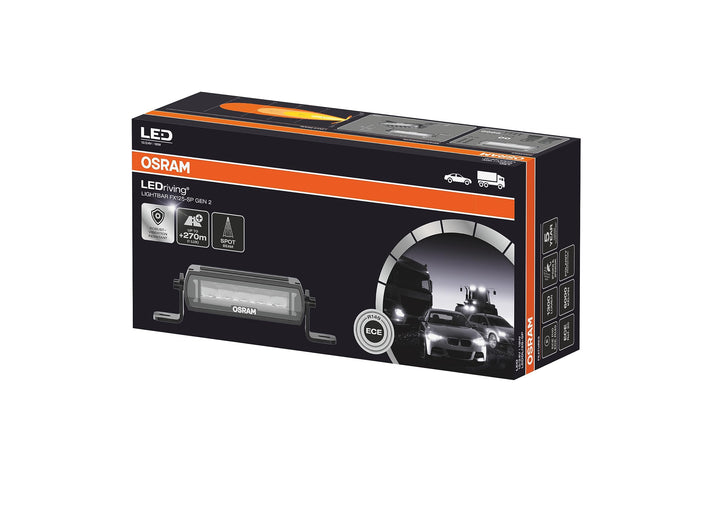 OSRAM LEDriving® Lightbar FX125-SP GEN 2, LED Zusatzscheinwerfer für Fernlicht, spot, 6000K, 1300lm,