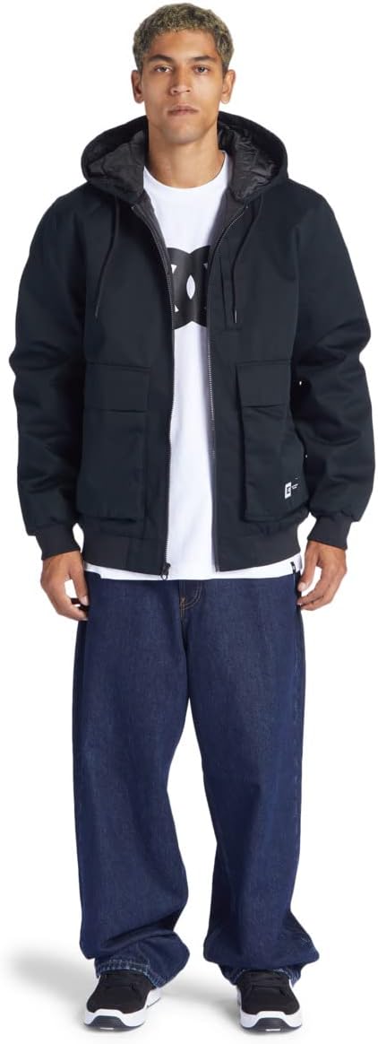 DC Shoes Herren Klettern Padded Winddicht S Schwarz, S Schwarz