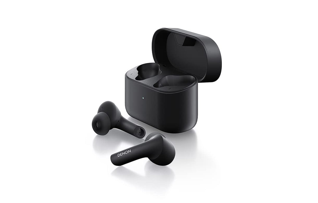 Denon In-Ear Kopfhörer, Schwarz, Normal schwarz ohne Noise Cancelling, schwarz ohne Noise Cancelling