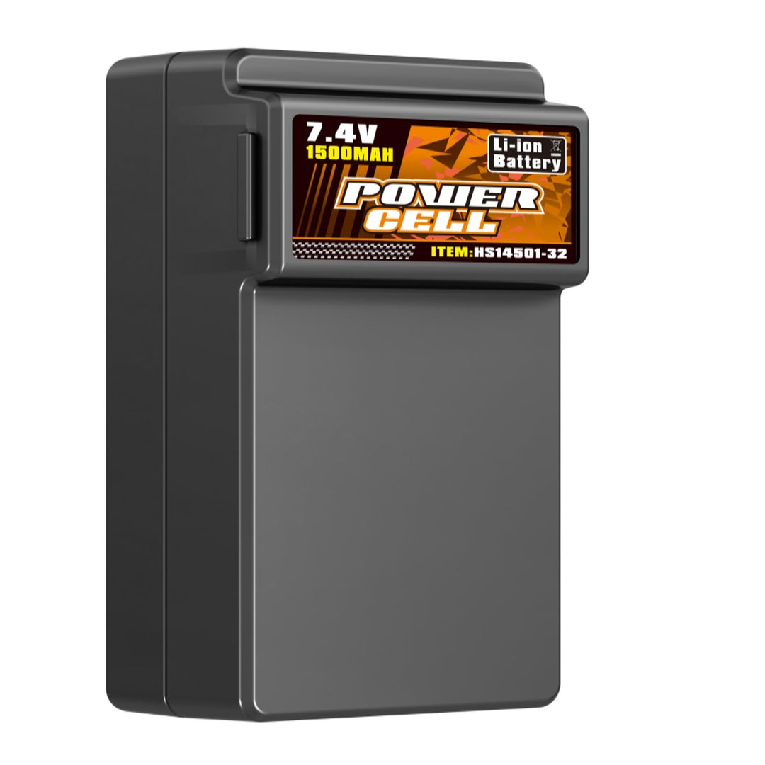 2S 1500mAh Modulares RC Auto Upgrade Zubehör, 2S 7.4V 1500mAh Lithium-Ionen Akku, Ersatzakku für 1/1