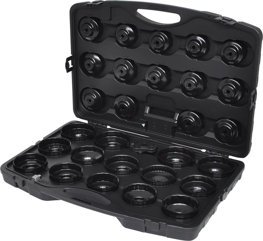 KS Tools 150.9350 3/8" Ölfilterschlüssel-Satz, 30-tlg