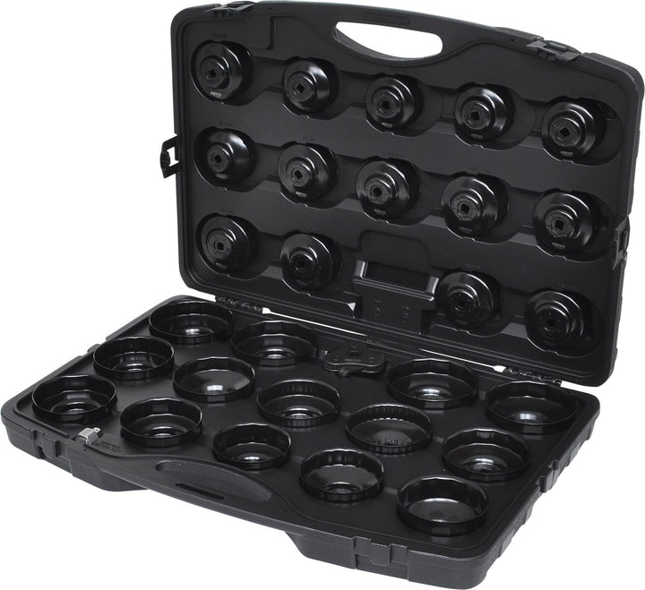 KS Tools 150.9350 3/8" Ölfilterschlüssel-Satz, 30-tlg