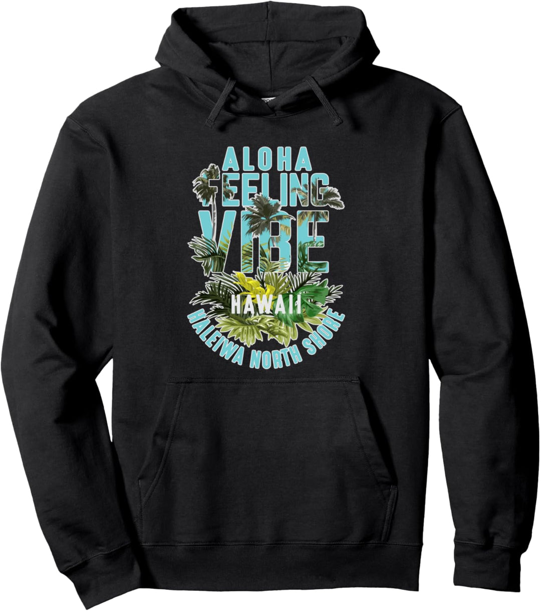 Aloha Vibes Hawaii Pullover Hoodie