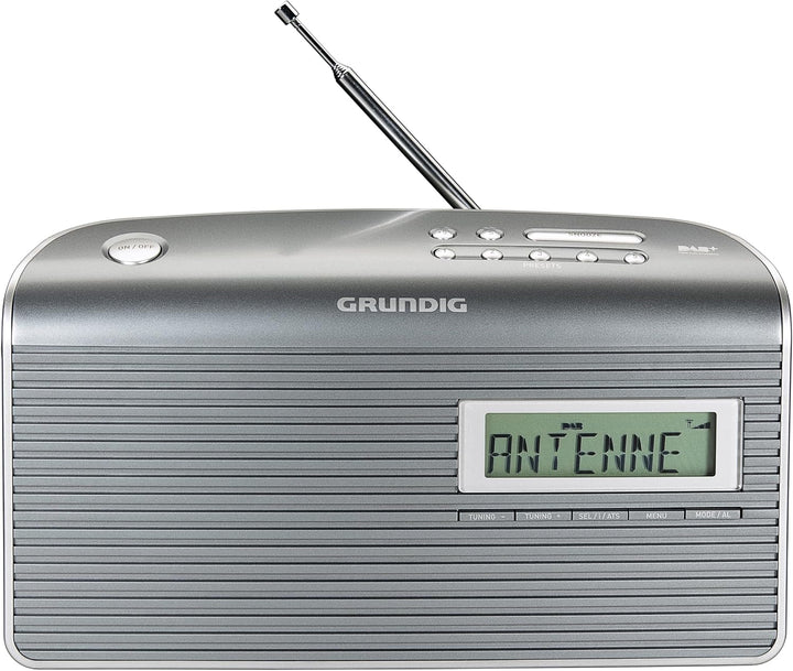 Grundig Music 7000X DAB+ Radio, für unterwegs oder zuhause, tragbares Radio, UKW, grosses Display, e