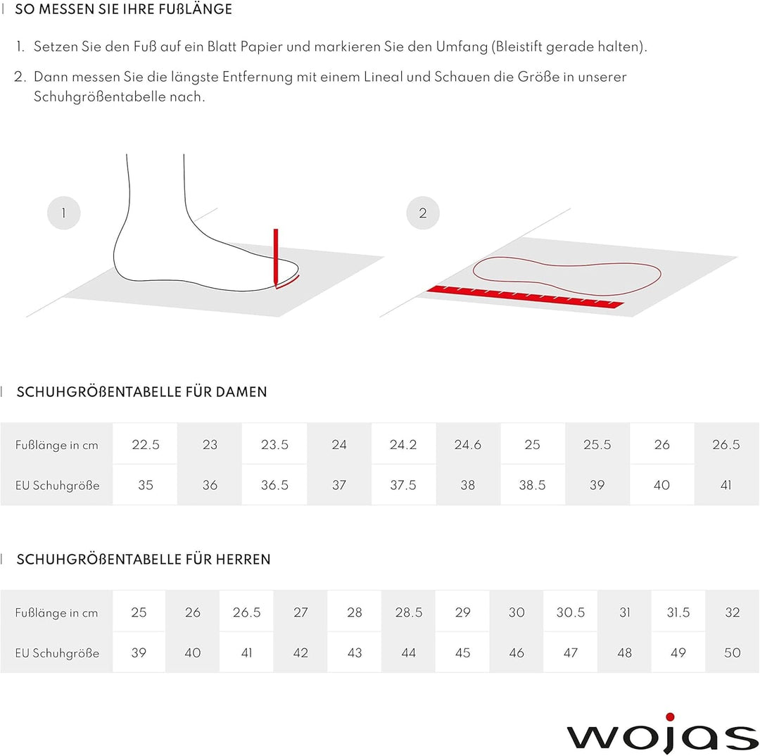 WOJAS - Herren Sneakers I Leder I Weiches Innenfutter I Dunkelblaue Akzente I Praktisch und Bequem I