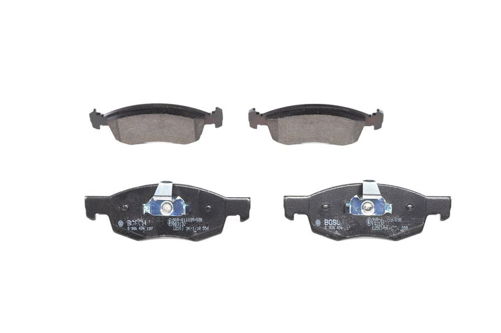 Bosch BP1107 Bremsbeläge - Vorderachse - ECE-R90 Zertifizierung - vier Bremsbeläge pro Set