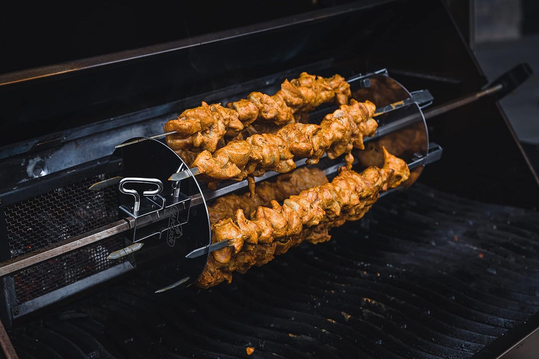 Napoleon 64008 Rotisserie Schaschlikspiesse Set Grillzubehör Edelstahl
