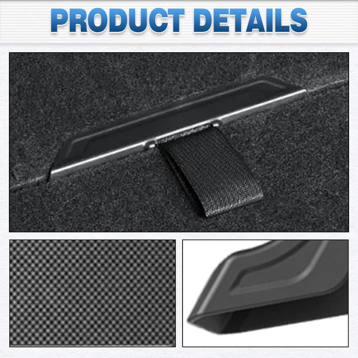 Riloer Zugband für den hinteren Kofferraumdeckel, Kordelzug, offenes Cover, Griff, Organizer, ABS, s