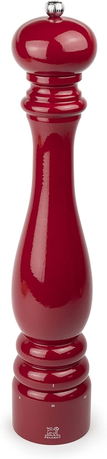 PEUGEOT - Pfeffermühle Paris u‘Select 40 cm + Pfeffer - 6 voreingestellte Mahlgrade - Aus PEFC-zerti