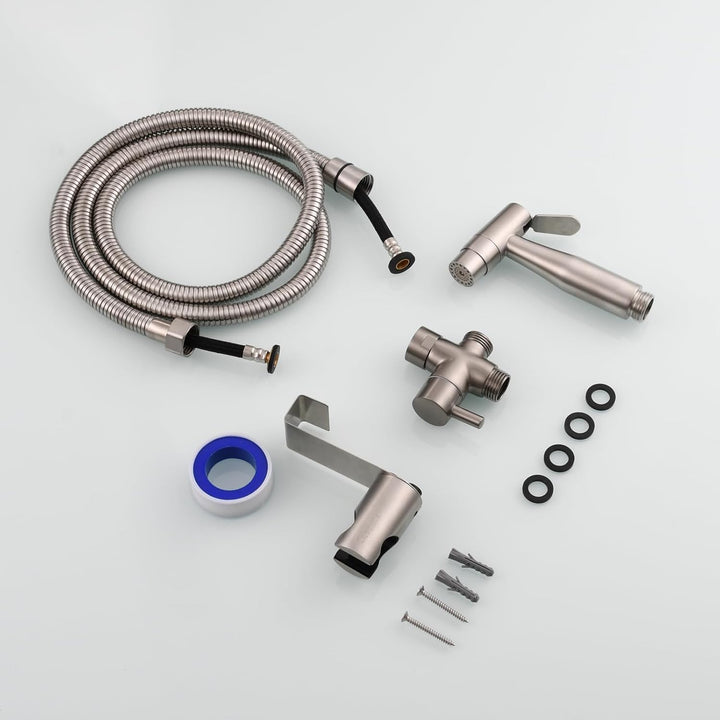 CIENCIA Bidet-Handbrause für Toilette Sprayer Premium Edelstahl Sprüher Shattaf Komplett Bidet Set f