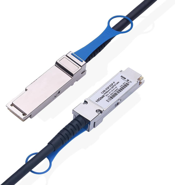10Gtek 100G QSFP28 to 4X 25G SFP28 Breakout DAC Passive Direct Attach Copper Twinax Cable for Cisco
