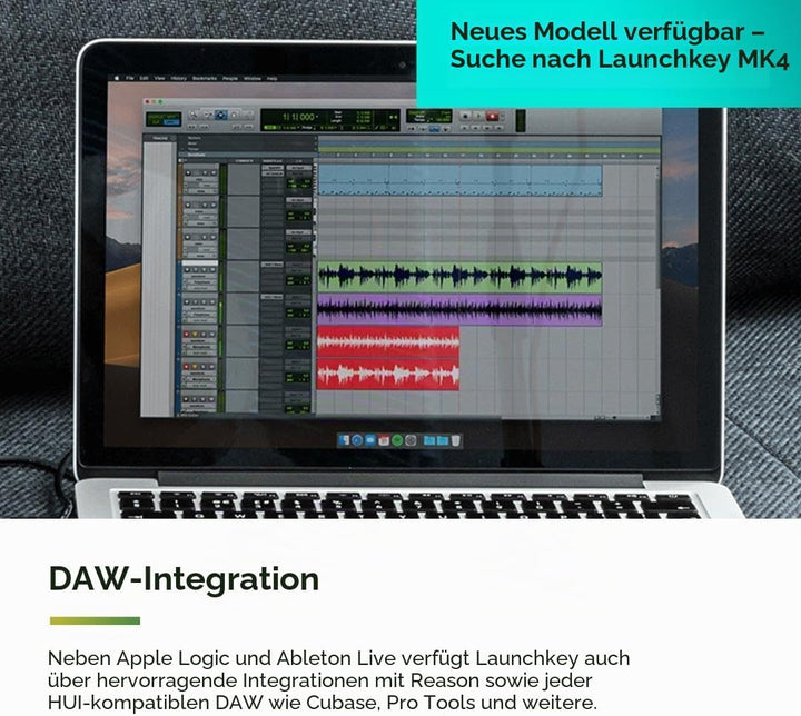 Novation Launchkey 61 [MK3] MIDI-Controller-Keyboard – Nahtlose Integration in Ableton Live. Akkordm