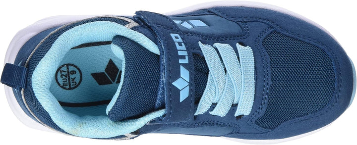 Lico Unisex Kinder Fin Vs Sneaker 29 EU Marine Türkis, 29 EU Marine T&amp;