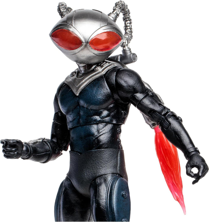 Lansay McFarlane Toys – DC – Aquaman 2 – Black Manta – 18 cm – Sammelfigur und Zubehör – Filmfiguren