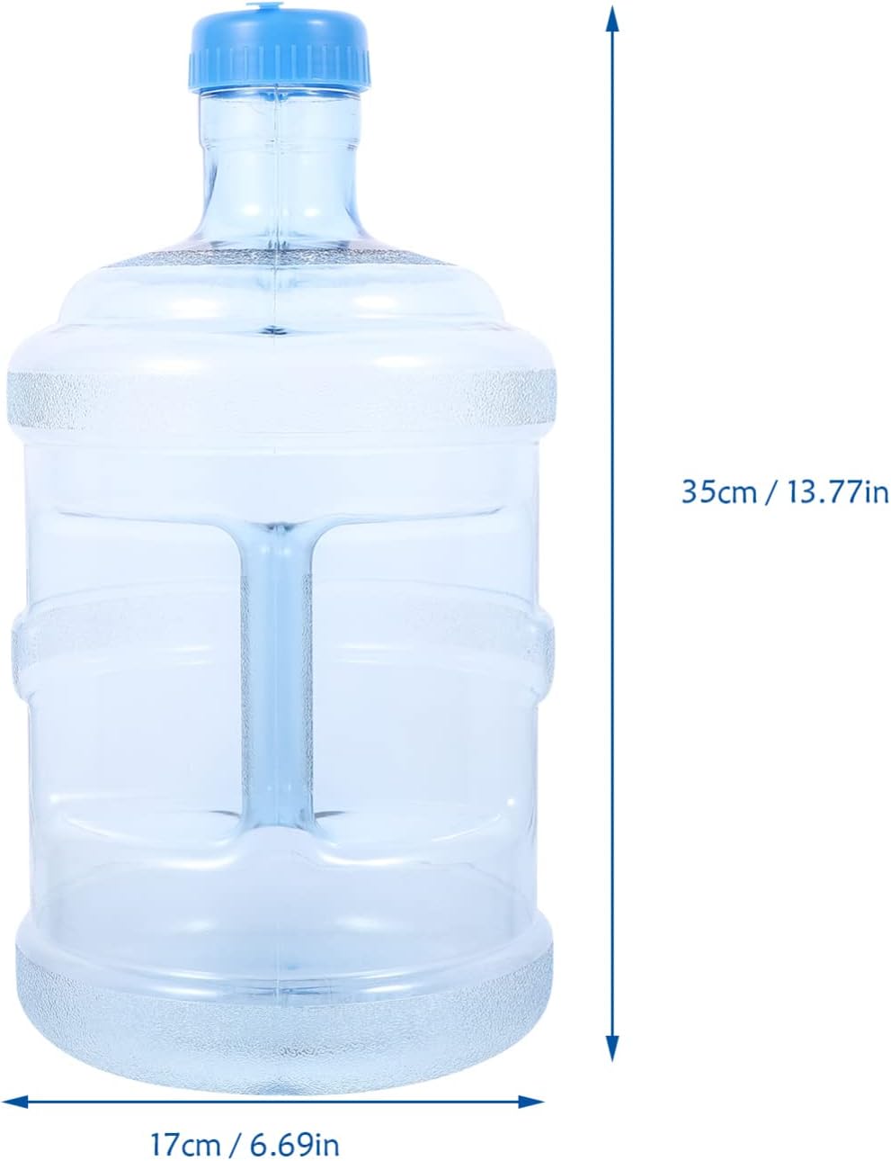 BESPORTBLE 5 Liter Wasserflasche Mineralwasserflasche Tragbarer Pc-Wassereimer Mit Griff FüR Outdoor