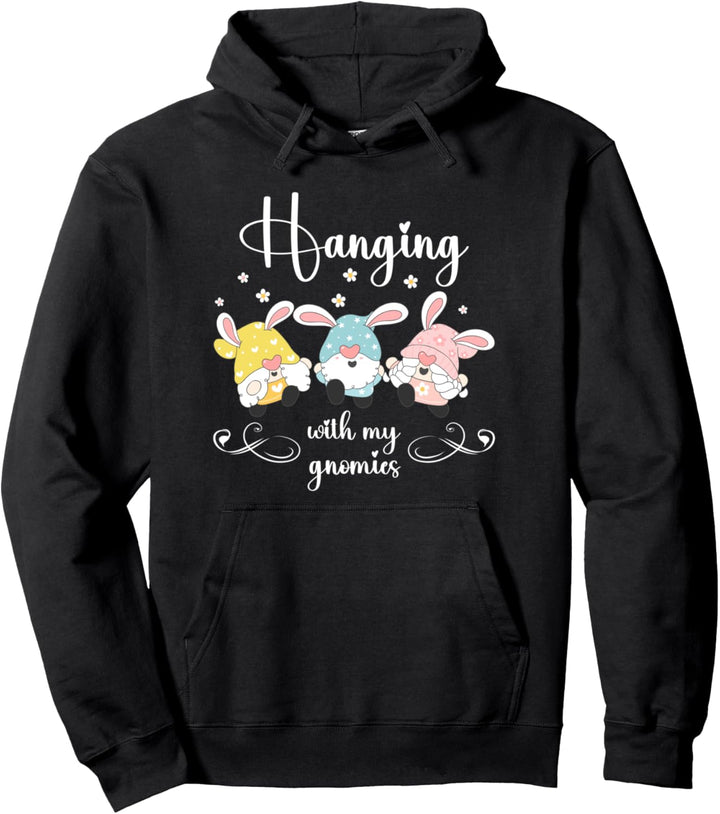 Ostern Zwerge, Osterwichtel mit Hasenohren, Osterfeier Pullover Hoodie