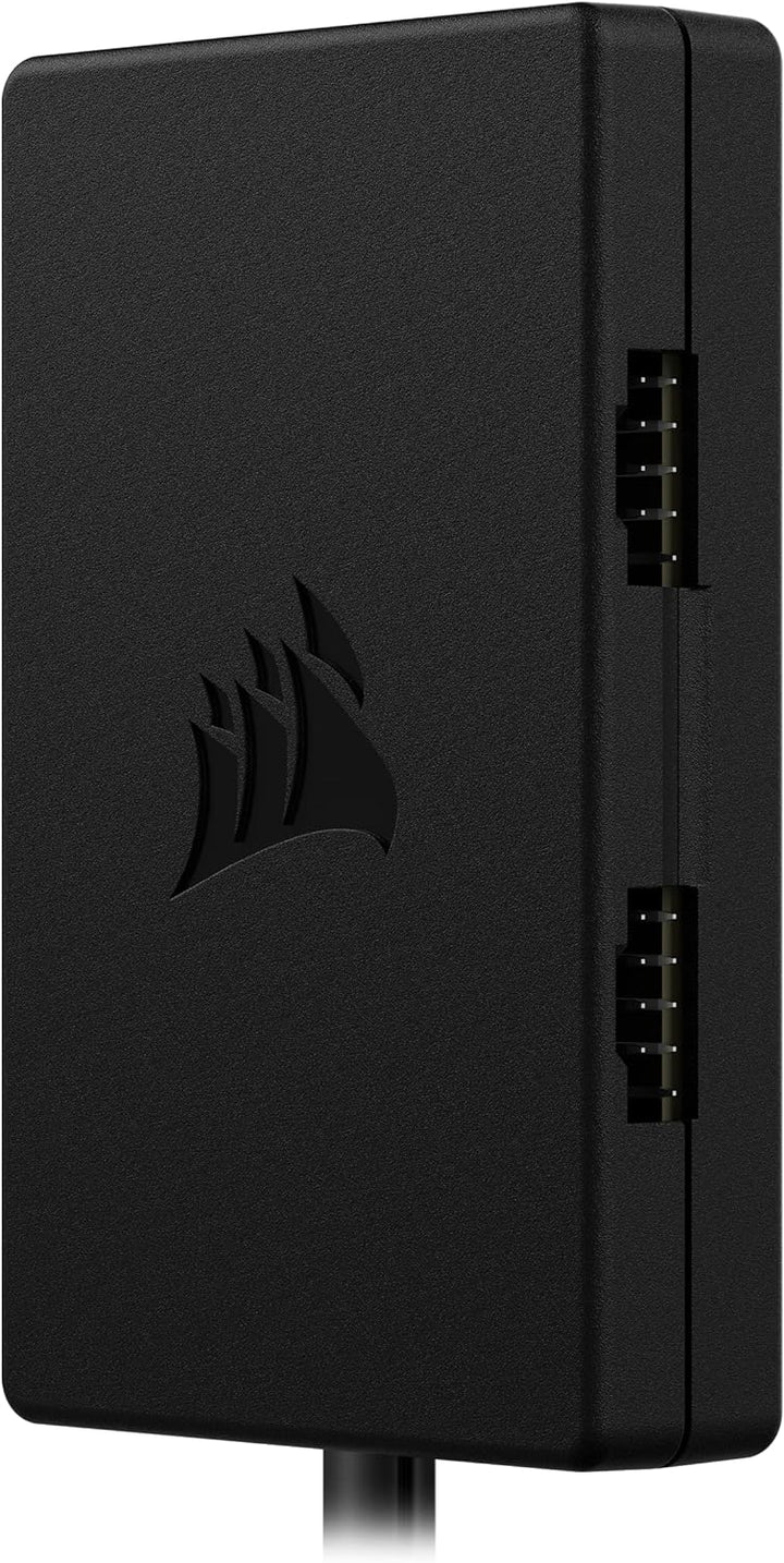 Corsair Interner 4-Port-Hub – 4X USB 2.0-Anschlüsse 9-polig – Einfache Anbringung per Magnet - Kompa