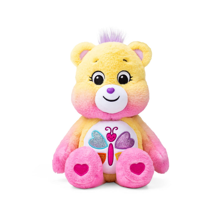 Care Bears | Beruhigender Herzbär (parfümiert) 35 cm mittelgrosser Plüsch | niedliches Spielzeug zum
