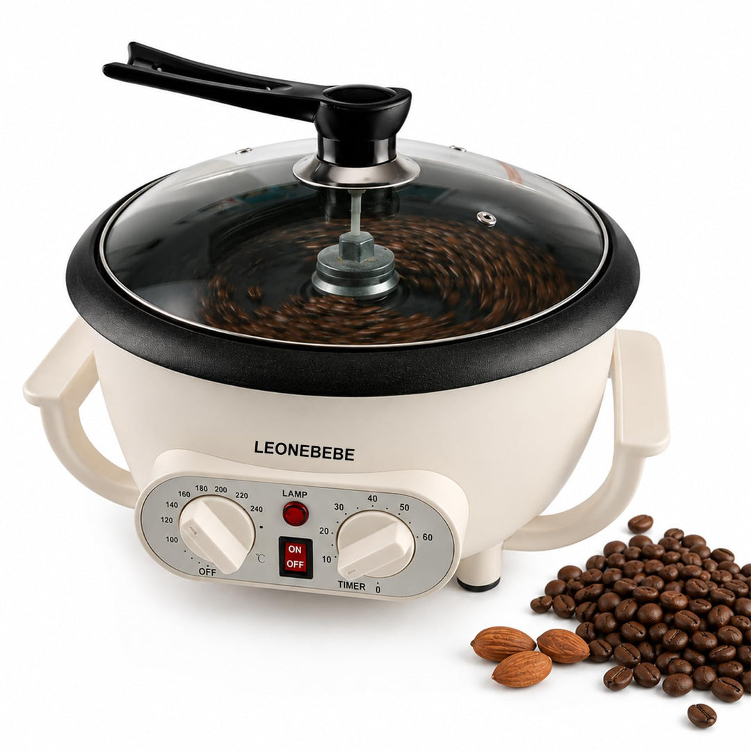 Home Kaffeeröster, röstmaschine, Haushalt Elektrischer Kaffeebohne Baker Nuss Erdnuss Cashew Kastani