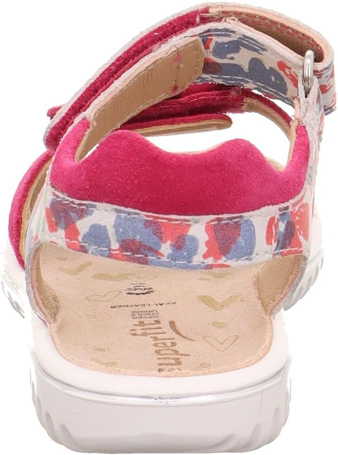 Superfit Mädchen Sparkle Sandale 25 EU Weit Pink 5500, 25 EU Weit Pink 5500