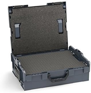 Bosch Sortimo Schnitteinlagen-Set | L BOX 136 (anthrazit) inkl. Schnitteinlagenset EPP & Deckeneinla