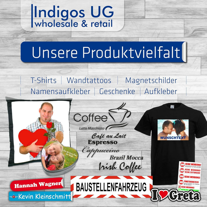 INDIGOS UG Folie glänzend - für Küchenschränke Dekoration - Autobeschriftung - Schutzfolie 10m - Bre