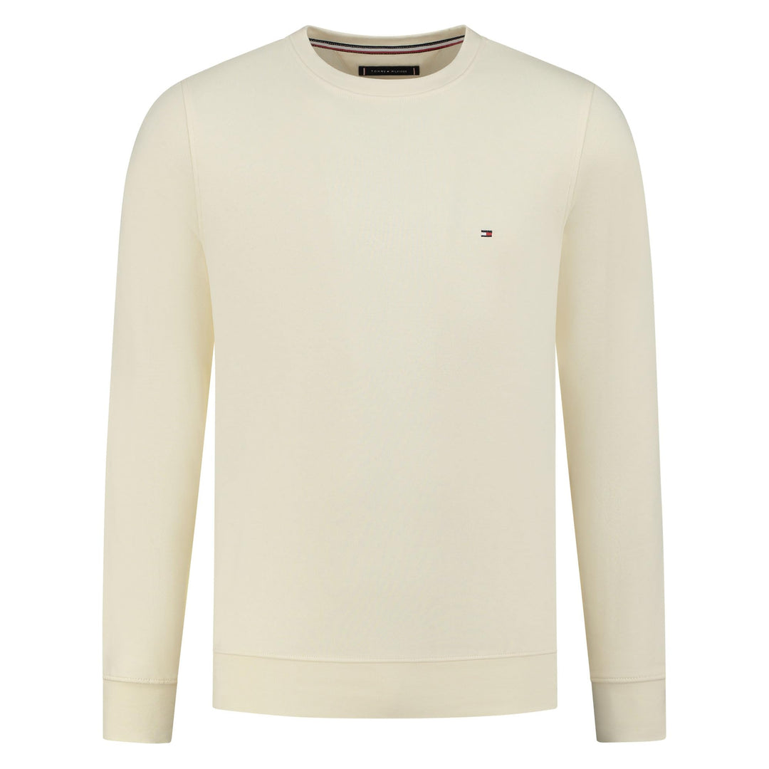Tommy Hilfiger Herren Sweatshirt ohne Kapuze 3XL Grosse Grössen Tall Beige (Calico), 3XL Grosse Grös