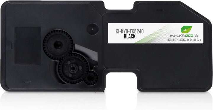 Kineco 5X Toner ersetzt TK5240 2X bk 1x CMY Multipack für Kyocera Ecosys M5526cdw P5026cdn