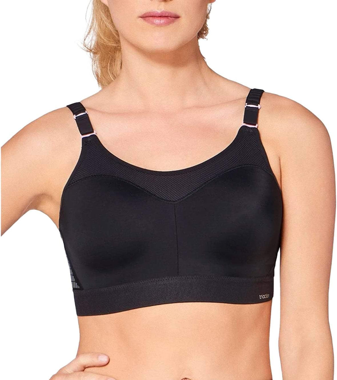 Triumph Damen Triaction Control Lite Bügel-Sport-BH 65861 70D Schwarz, 70D Schwarz